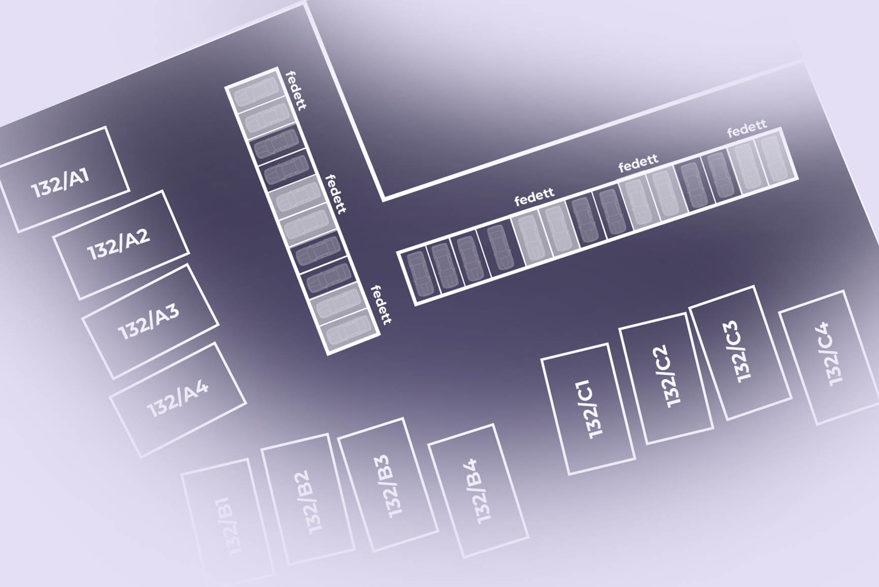 Autóbeálló választó